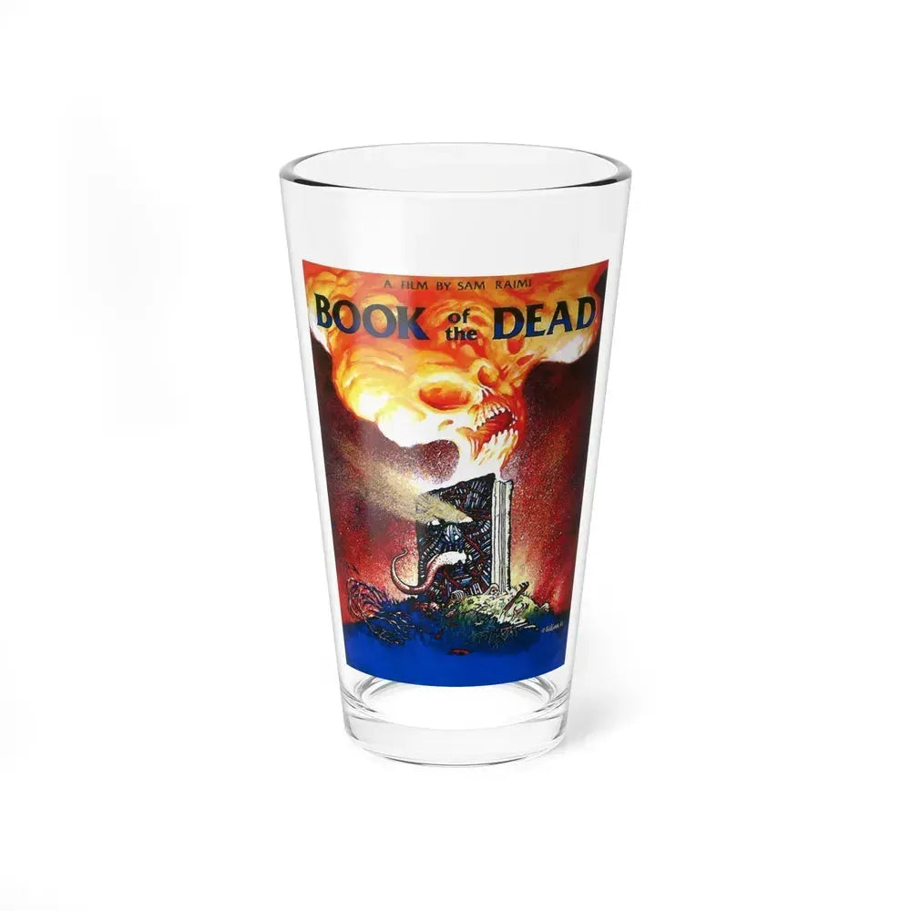 BOOK OF THE DEAD (EVIL DEAD ORIGINAL TITLE) 1981 Movie Poster - Pint Glass 16oz 16oz - Go Mug Yourself