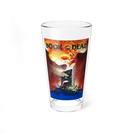 BOOK OF THE DEAD (EVIL DEAD ORIGINAL TITLE) 1981 Movie Poster - Pint Glass 16oz 16oz - Go Mug Yourself