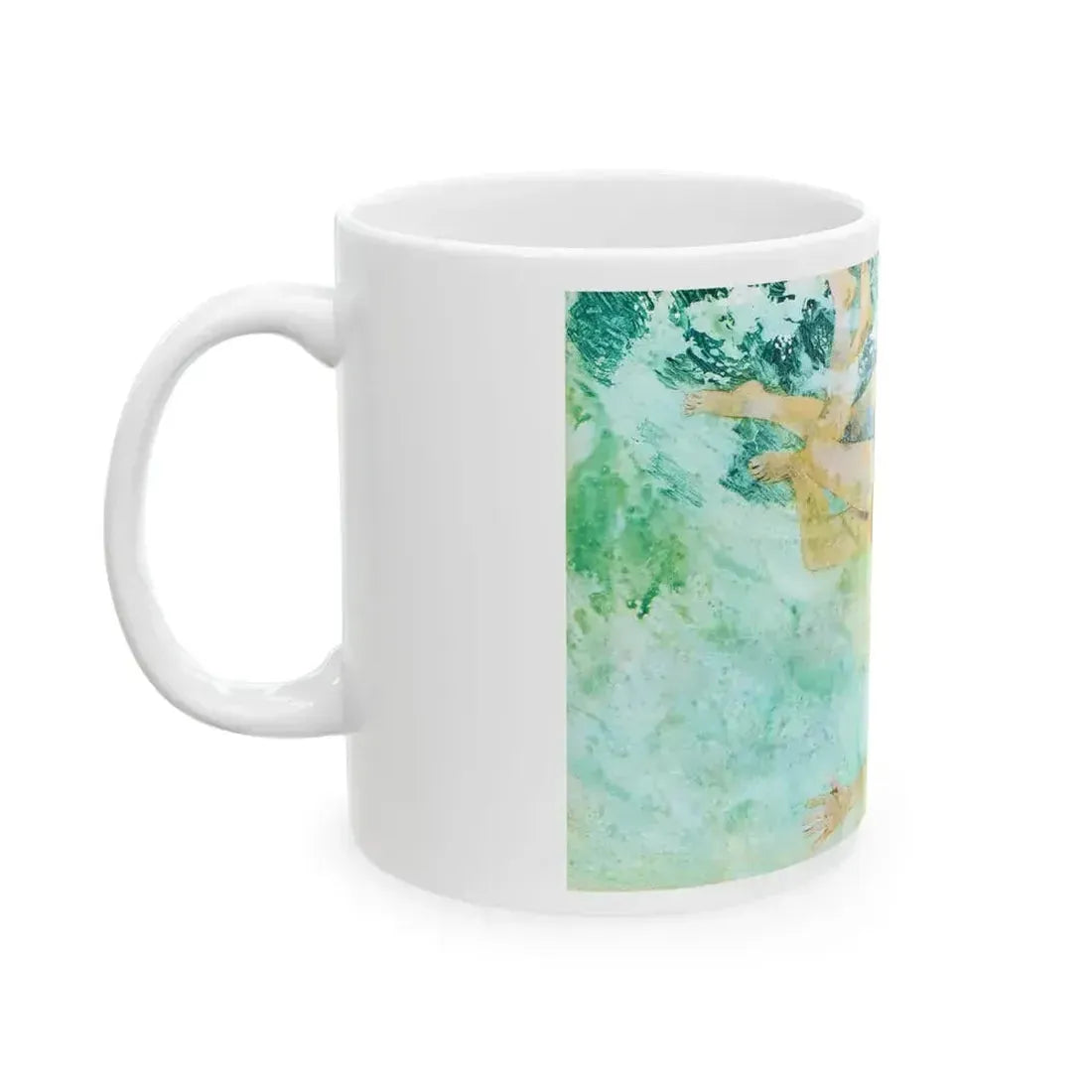 Boomerang by Joy Packer, Woman magazine, 1972 - White Coffee Mug - Go Mug Yourself