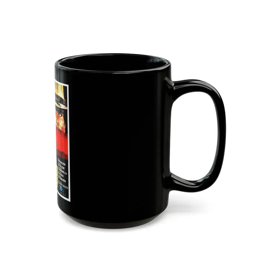 BOOT HILL (2) 1969 Movie Poster - Black Coffee Mug - Go Mug Yourself