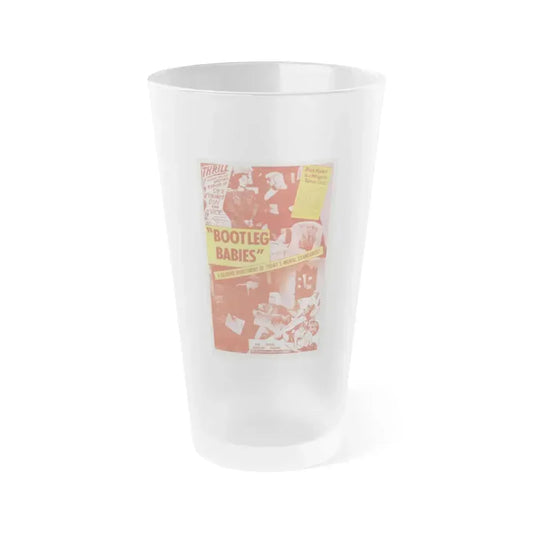 BOOTLEG BABIES 1940 Movie Poster - Frosted Pint Glass 16oz 16oz Frosted - Go Mug Yourself