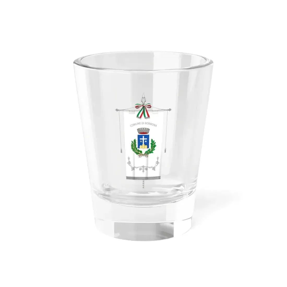 Borbona-Gonfalone (Italy) Shot Glass 1.5oz 1.5oz - Go Mug Yourself