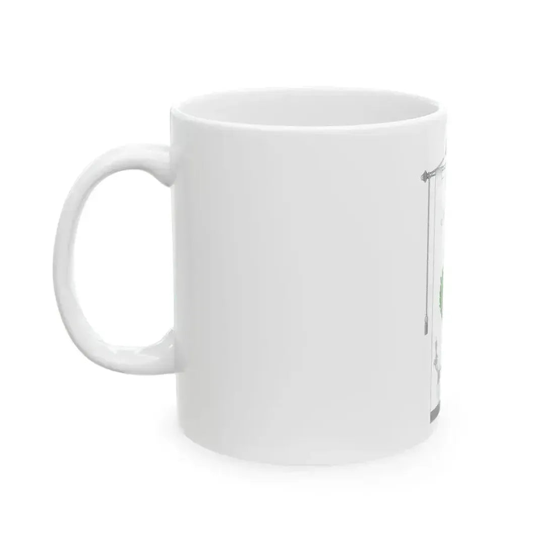 Borbona-Gonfalone (Italy) White Coffee Mug - Go Mug Yourself