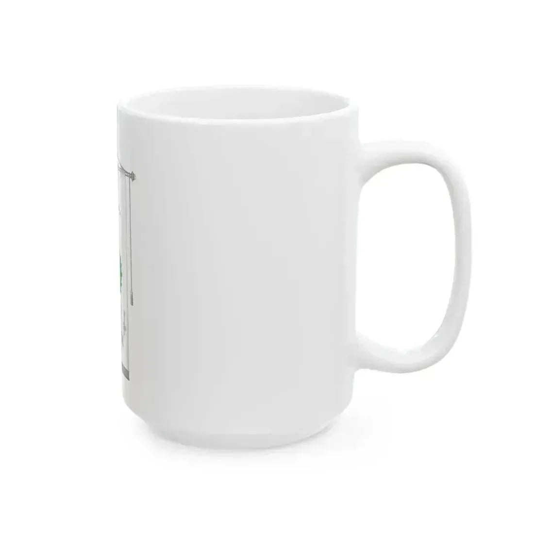 Borbona-Gonfalone (Italy) White Coffee Mug - Go Mug Yourself