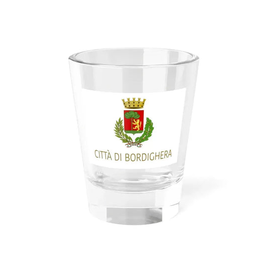 Bordighera-Bandiera (Italy) Shot Glass 1.5oz 1.5oz - Go Mug Yourself
