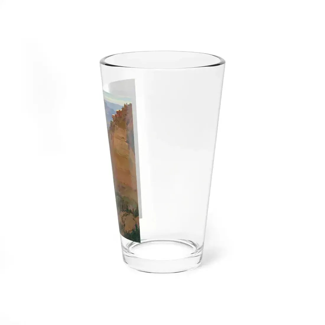 Borg - Grand Canyon (Native Americans in Art) Pint Glass 16oz - Go Mug Yourself