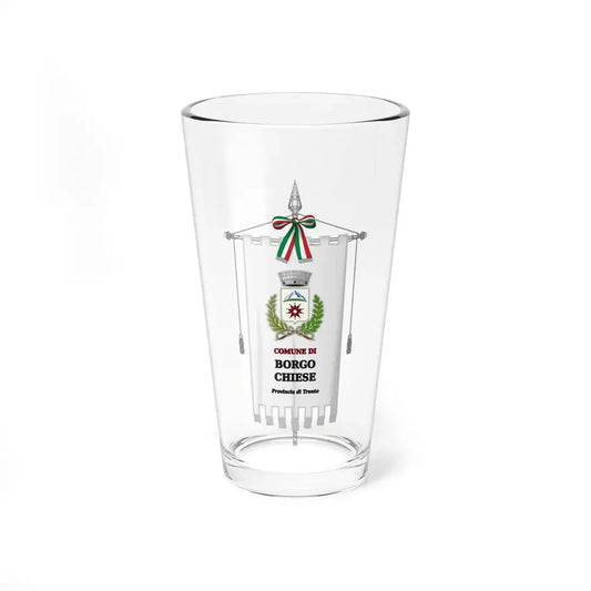 Borgo Chiese-Gonfalone (Italy) Pint Glass 16oz 16oz - Go Mug Yourself