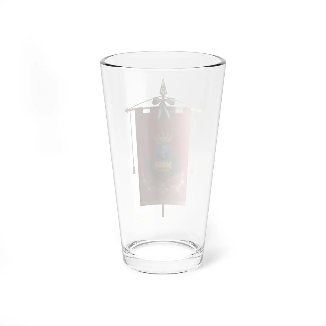 Borgo San Dalmazzo-Gonfalone2 (Italy) Pint Glass 16oz - Go Mug Yourself