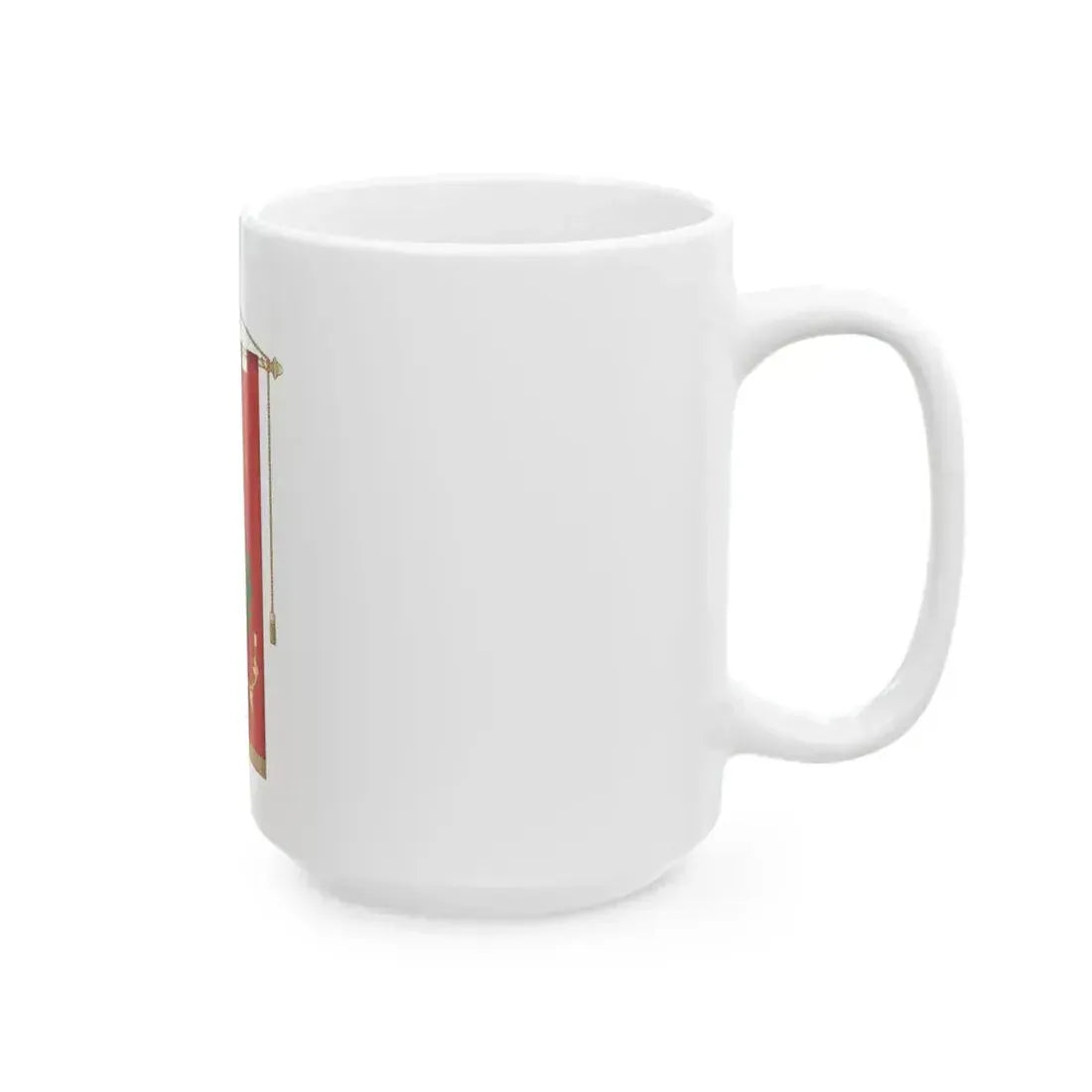 Borgo San Dalmazzo-Gonfalone2 (Italy) White Coffee Mug - Go Mug Yourself