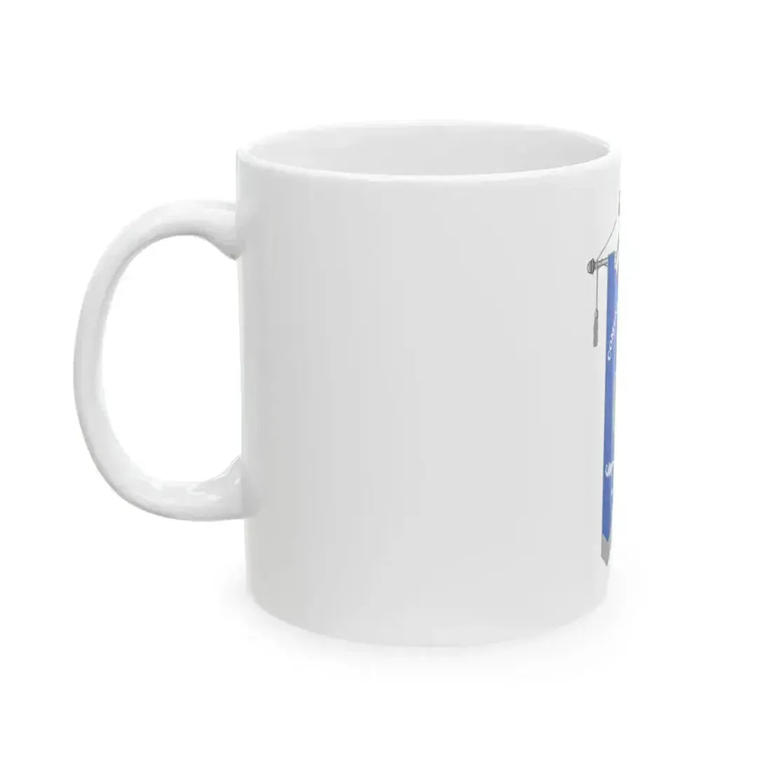 Borgomaro-Gonfalone (Italy) White Coffee Mug - Go Mug Yourself