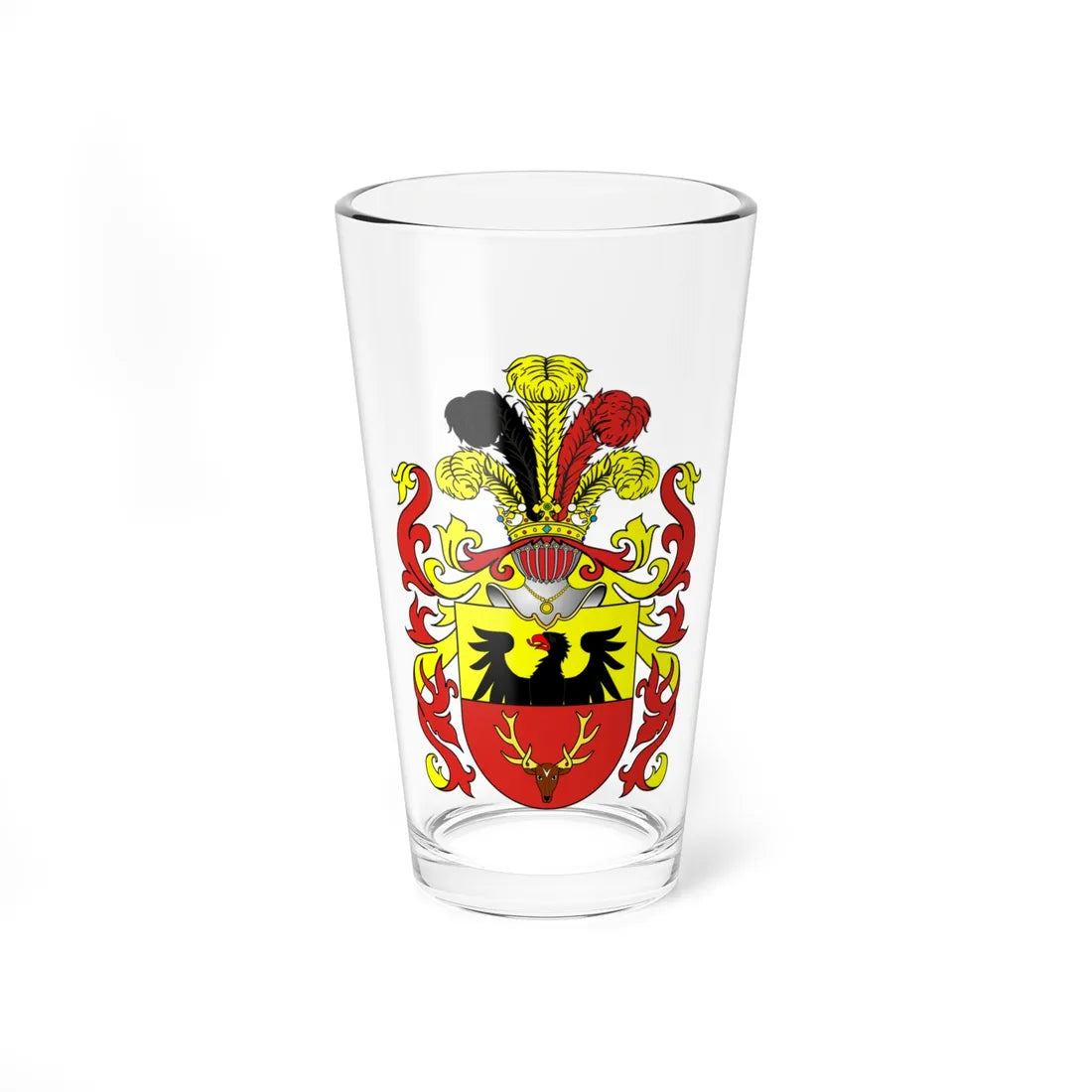 Borkiewicz POL COA (Poland) (Coat of Arms) Pint Glass 16oz 16oz - Go Mug Yourself