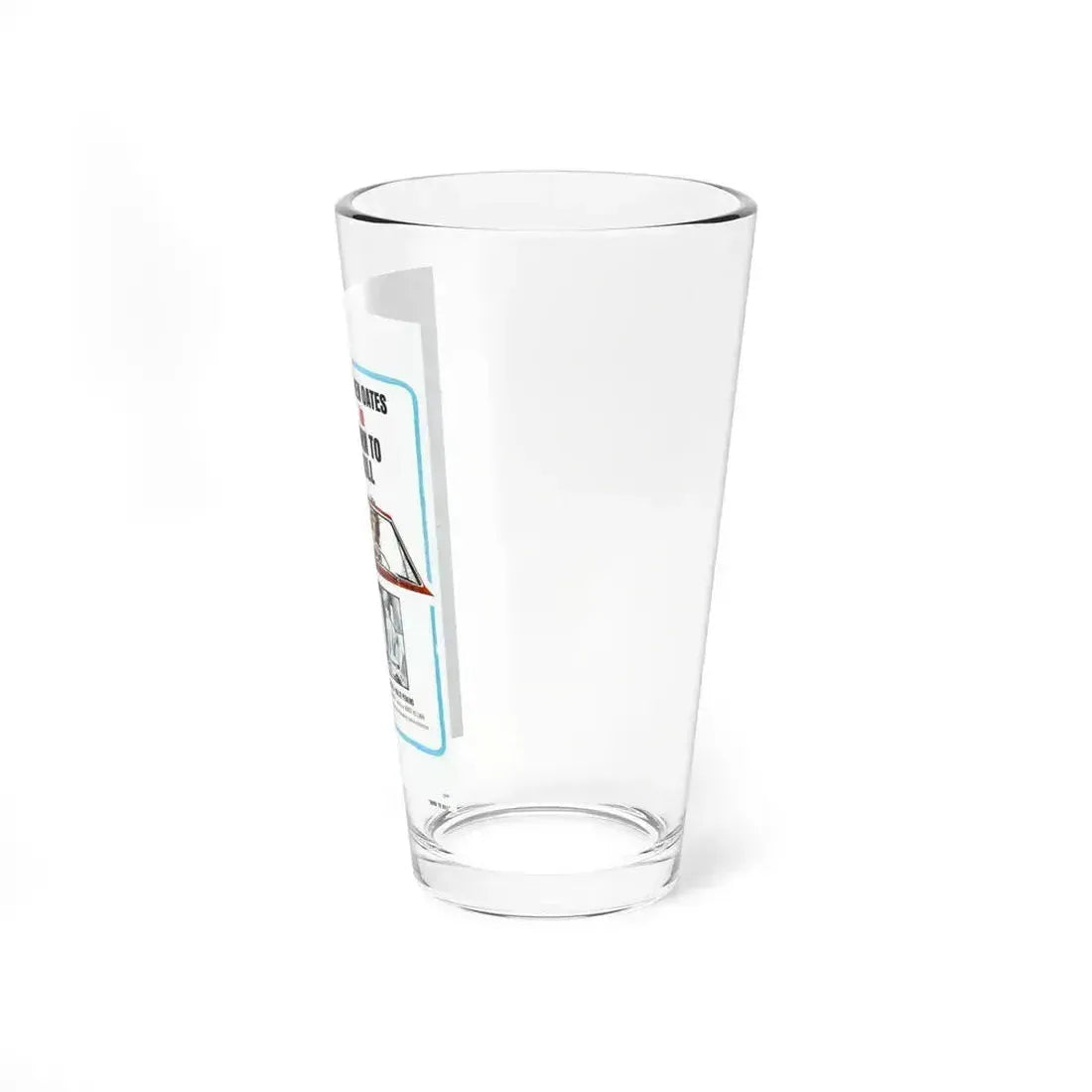 BORN TO KILL 1974 Movie Poster - Pint Glass 16oz - Go Mug Yourself