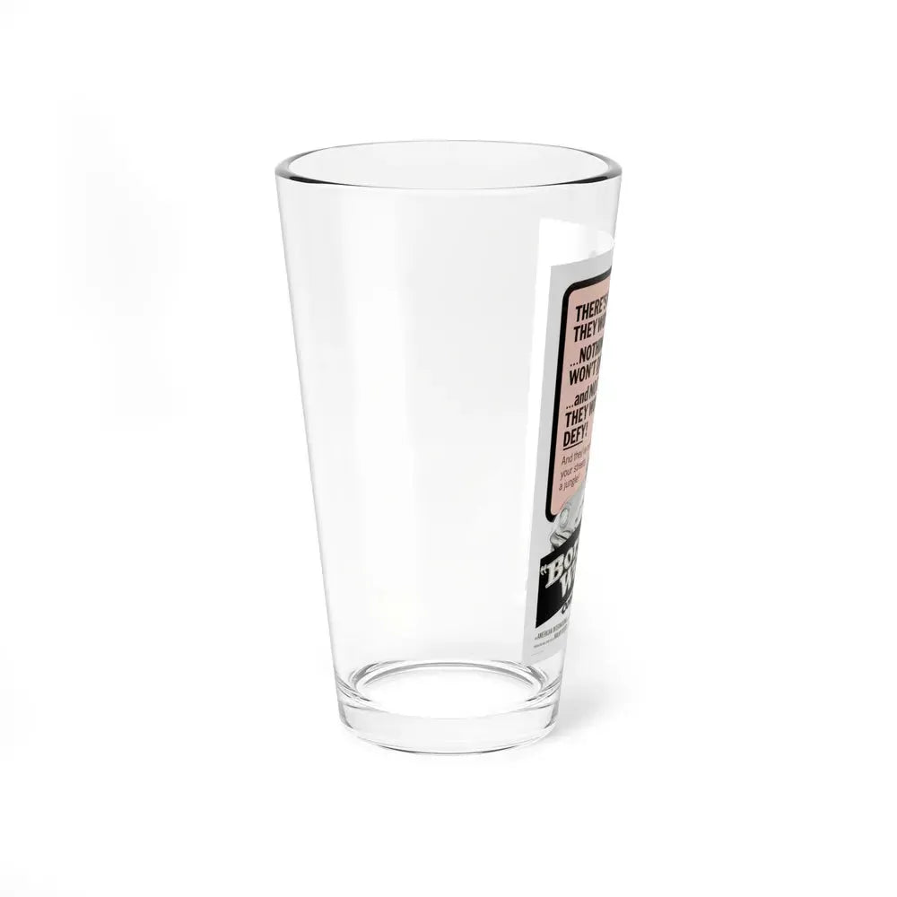 BORN WILD 1968 Movie Poster - Pint Glass 16oz - Go Mug Yourself