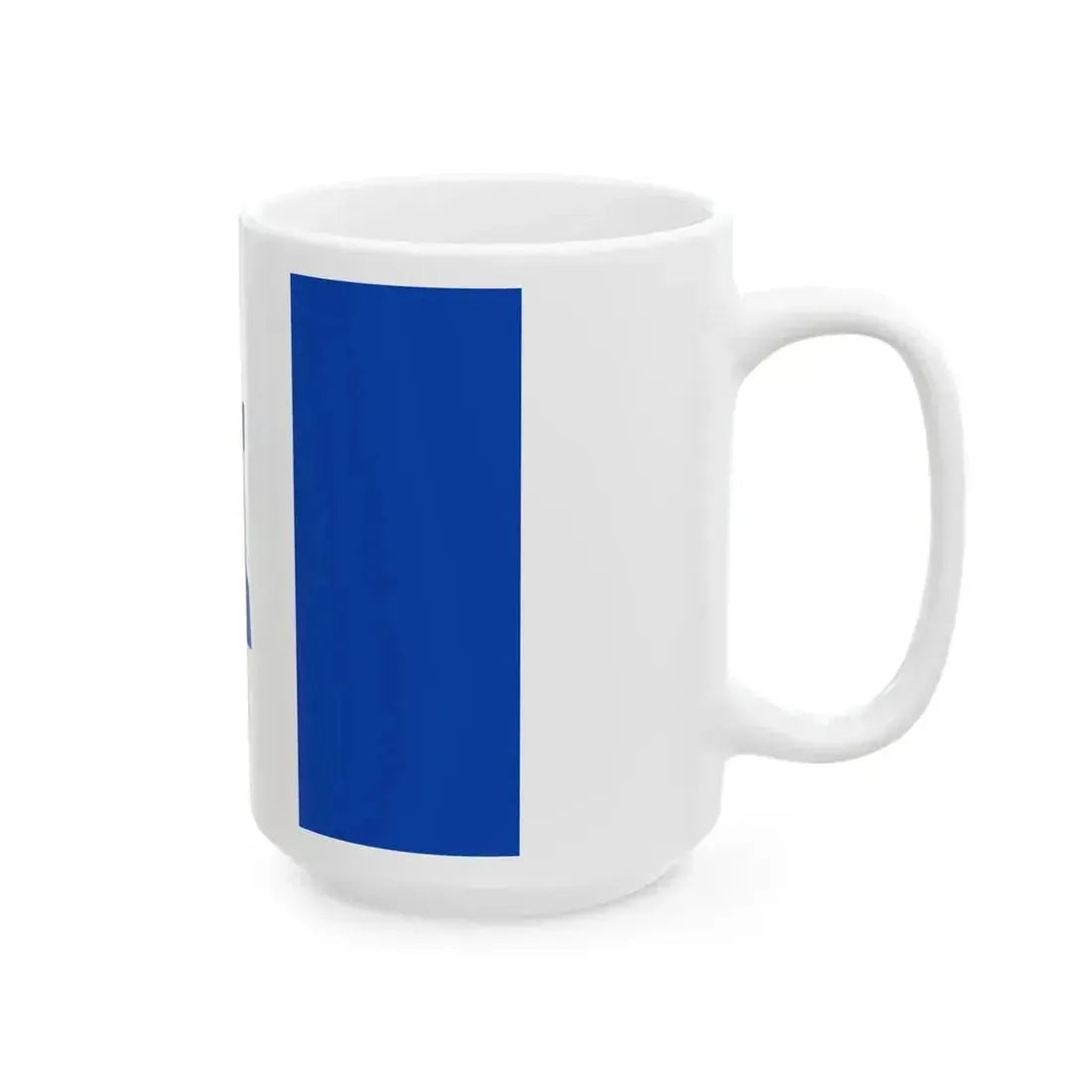 Bornem vlag (Belgium) White Coffee Mug - Go Mug Yourself