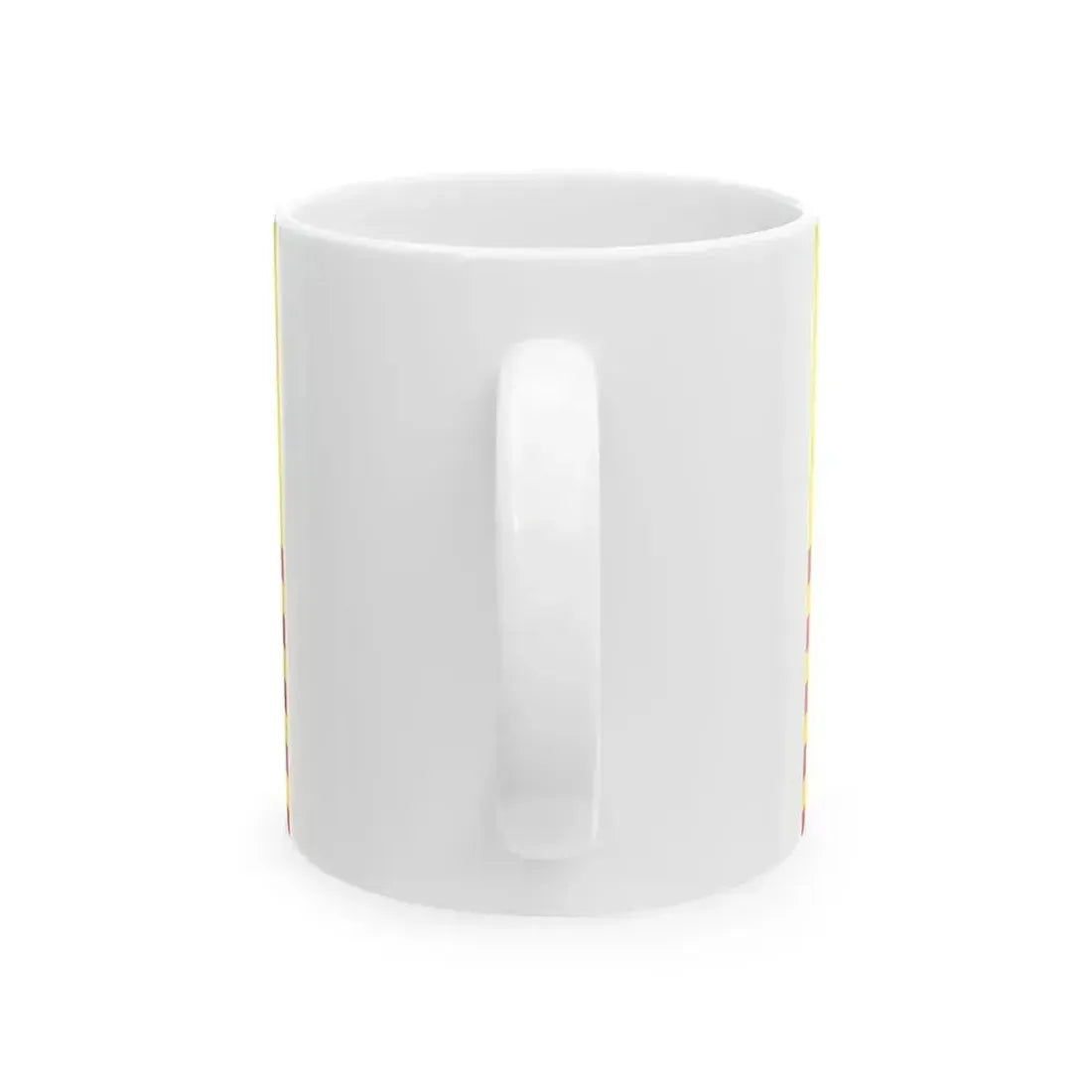 Borsbeek vlag (Belgium) White Coffee Mug - Go Mug Yourself