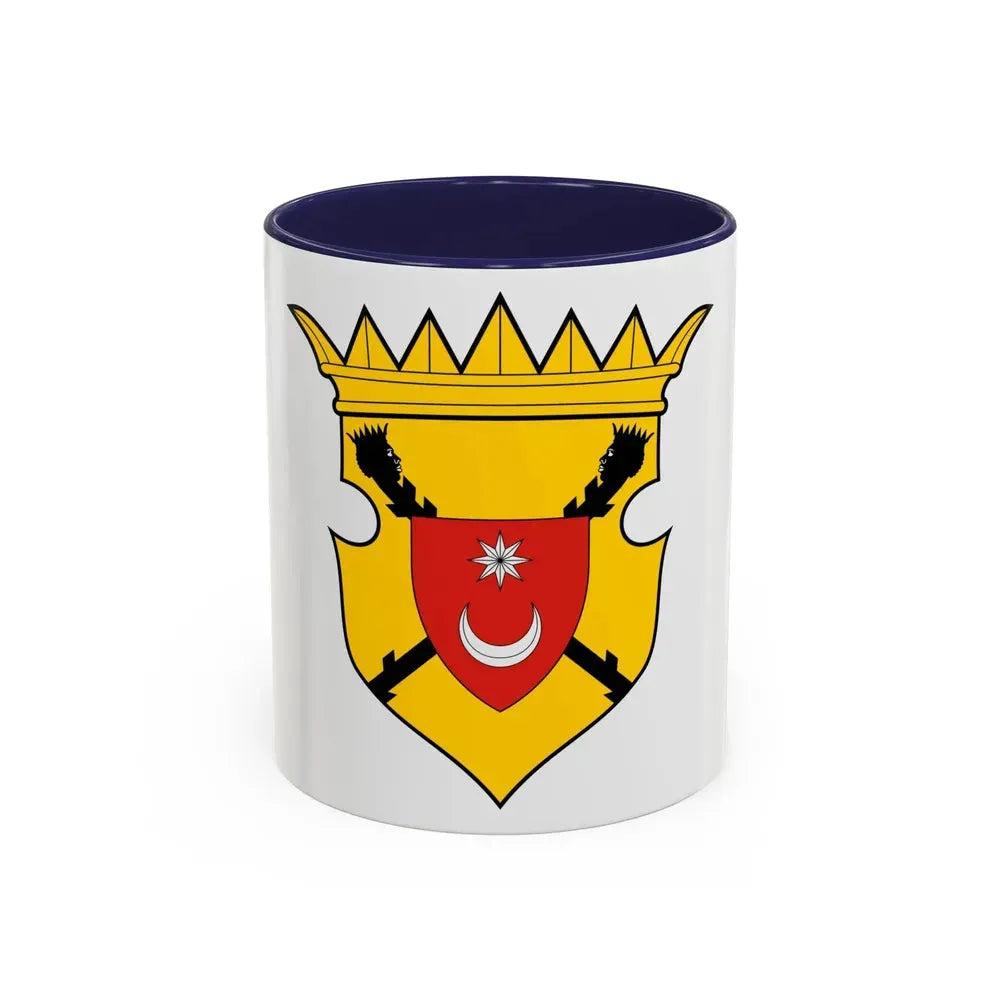 Bosnia and Herzegovina Country History (Fojnica Armorial) (17th century) - Accent Coffee Mug 11oz Navy - Go Mug Yourself