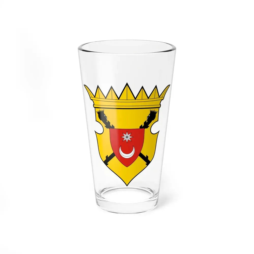 Bosnia and Herzegovina Country History (Fojnica Armorial) (17th century) - Pint Glass 16oz 16oz - Go Mug Yourself