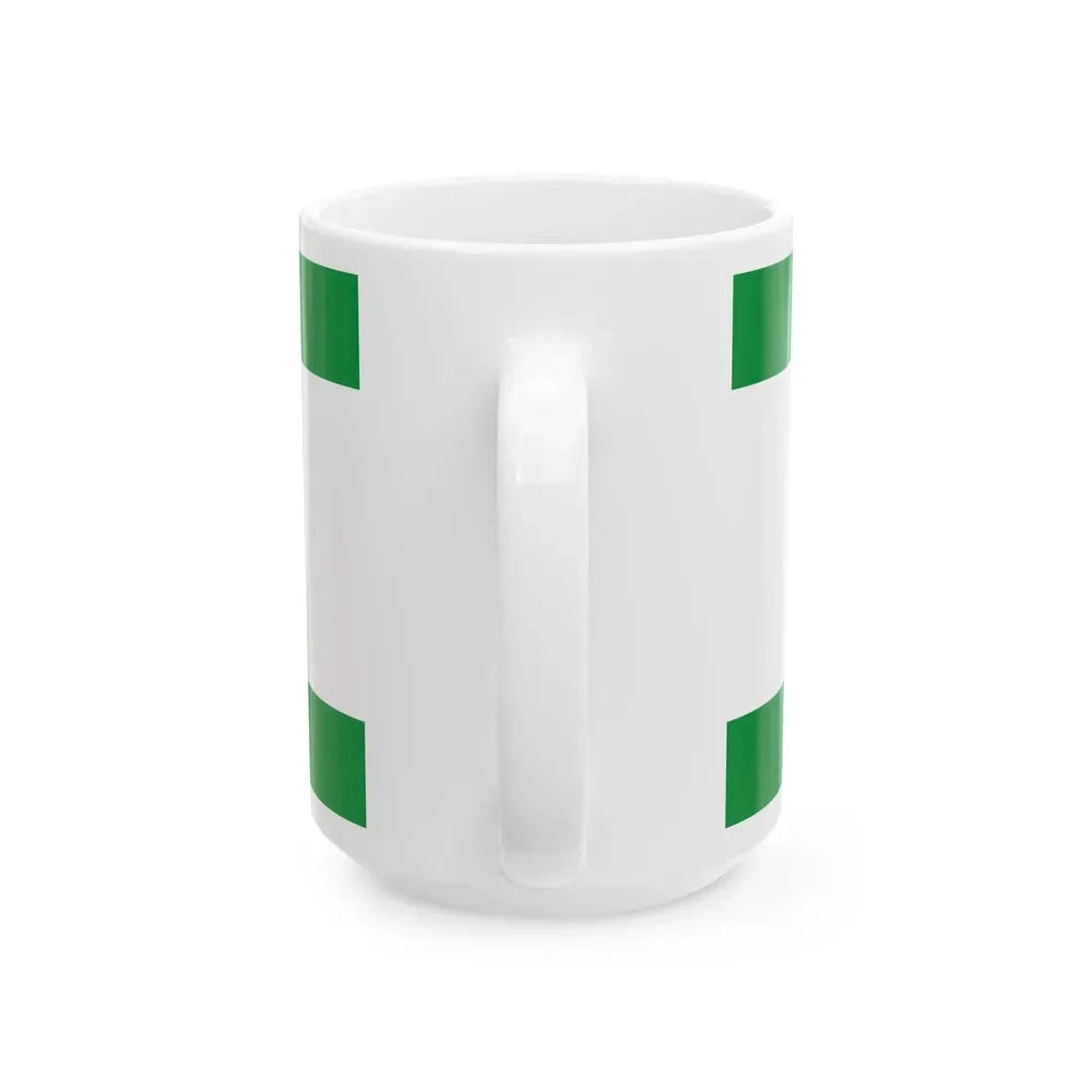 Bosniak national flag (Bosnia and Herzegovina) White Coffee Mug - Go Mug Yourself