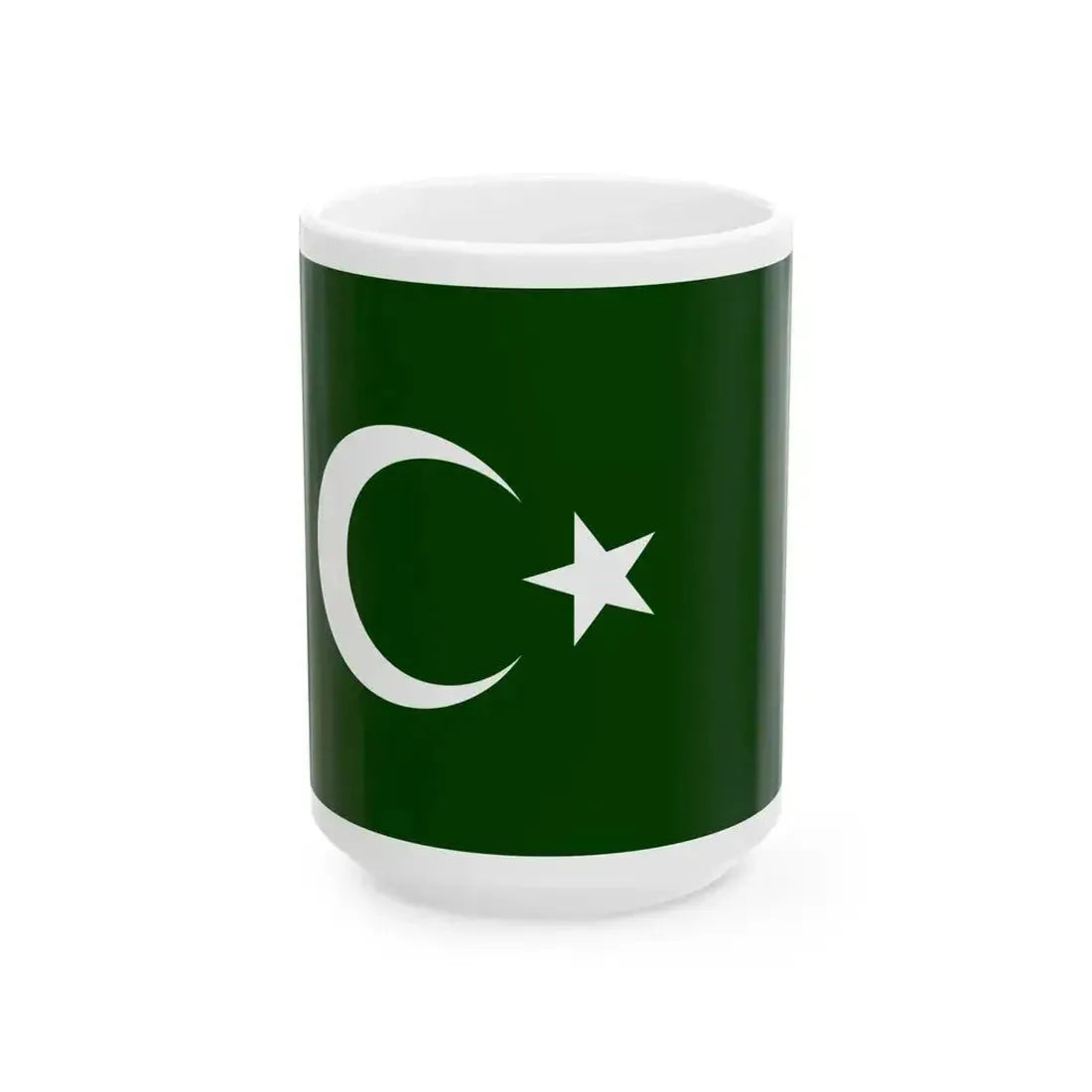 Bosnian Muslim Flag (Bosnia and Herzegovina) White Coffee Mug 15oz - Go Mug Yourself
