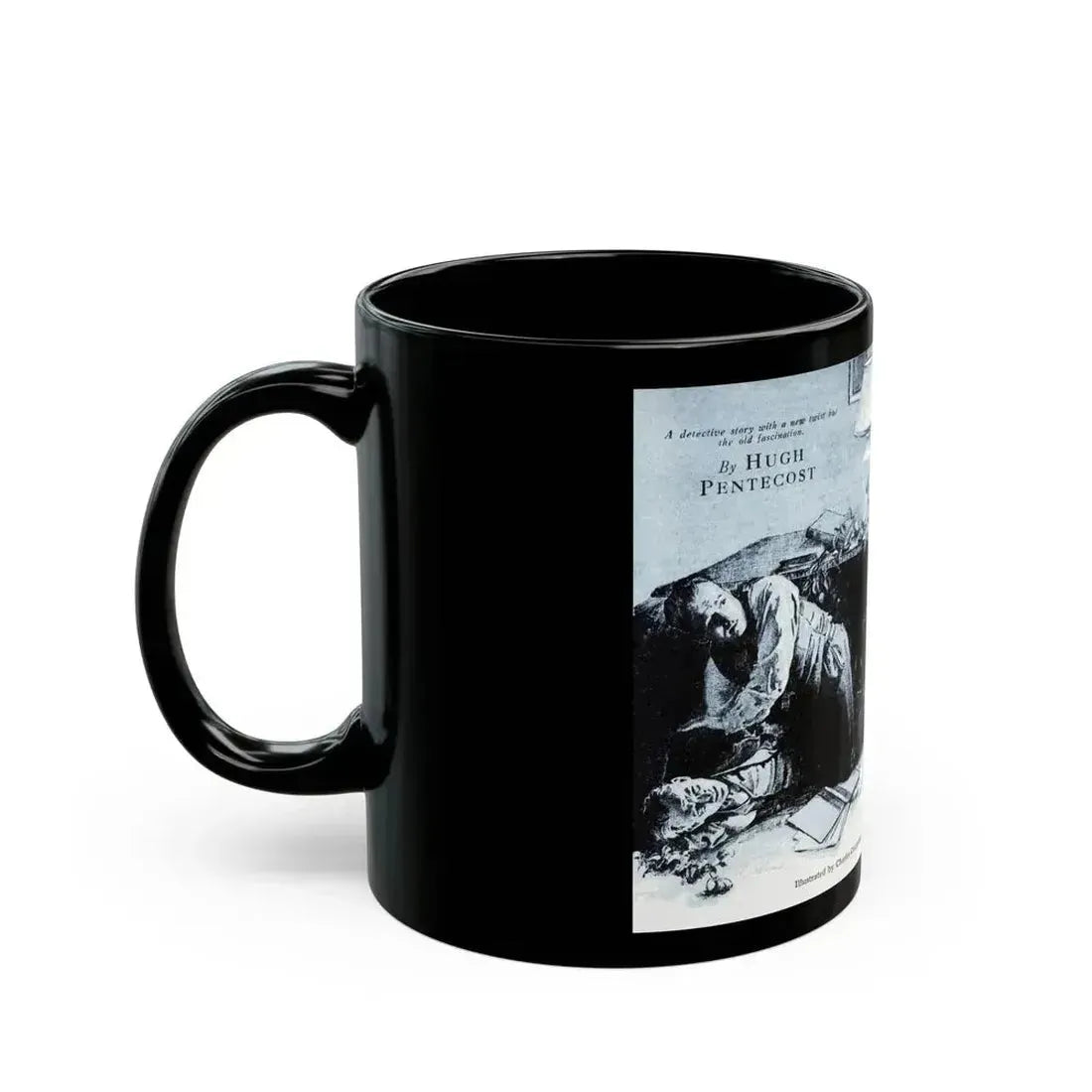 Bottom Deal, Blue Book Magazine, May 1941 - Black Coffee Mug - Go Mug Yourself