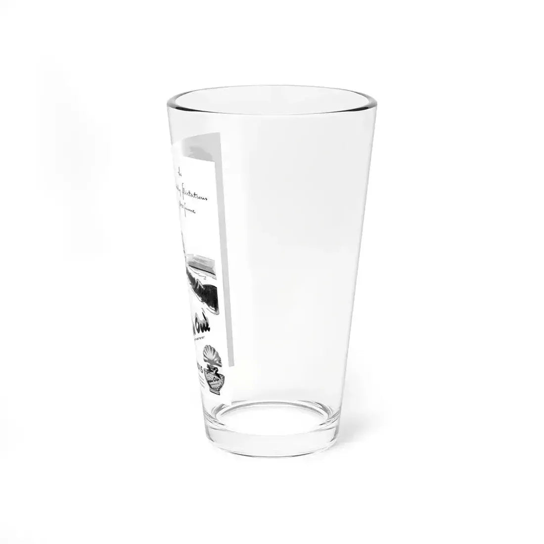 Bourjois Mais Oui advertisement, 1946 (Magazine Illustration) Pint Glass 16oz - Go Mug Yourself