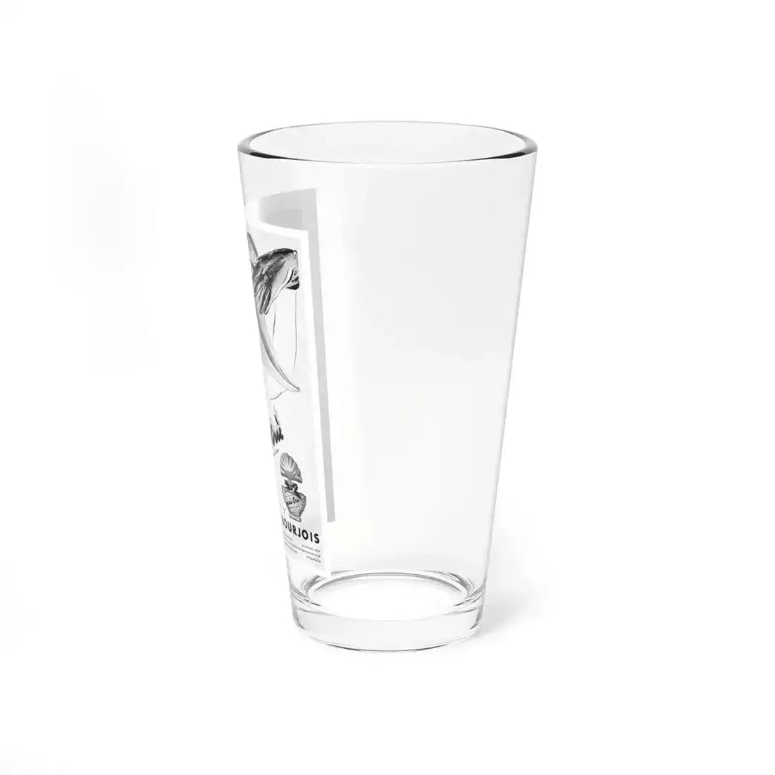 Bourjois Mais Oui advertisement, 1947 (Magazine Illustration) Pint Glass 16oz - Go Mug Yourself