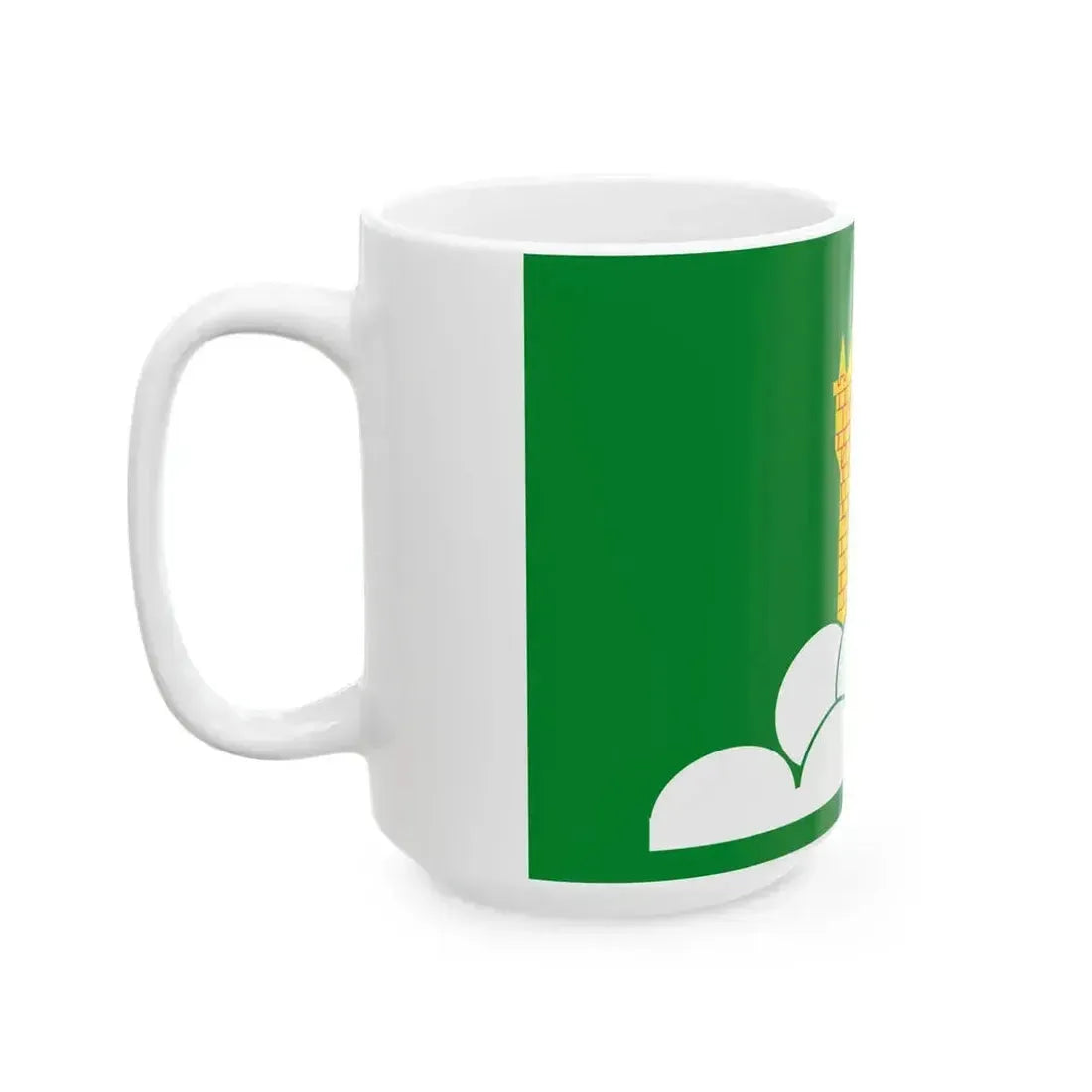 Boutersem vlag (Belgium) White Coffee Mug - Go Mug Yourself