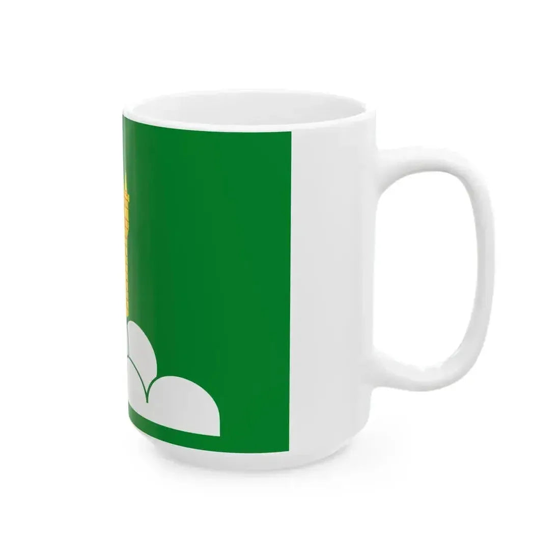 Boutersem vlag (Belgium) White Coffee Mug - Go Mug Yourself