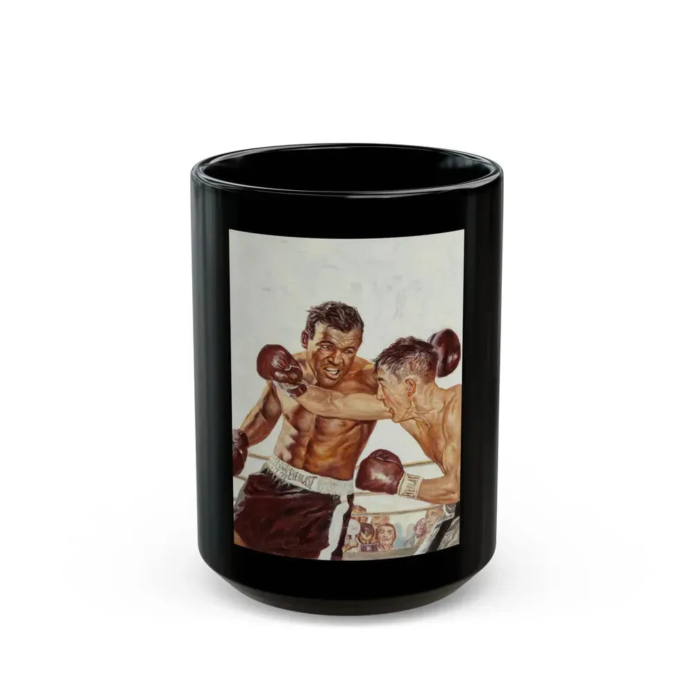 Boxing it Out - Black Coffee Mug 15oz - Go Mug Yourself