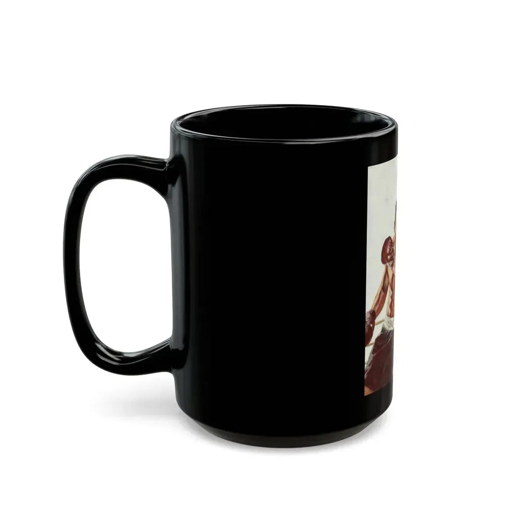 Boxing it Out - Black Coffee Mug - Go Mug Yourself