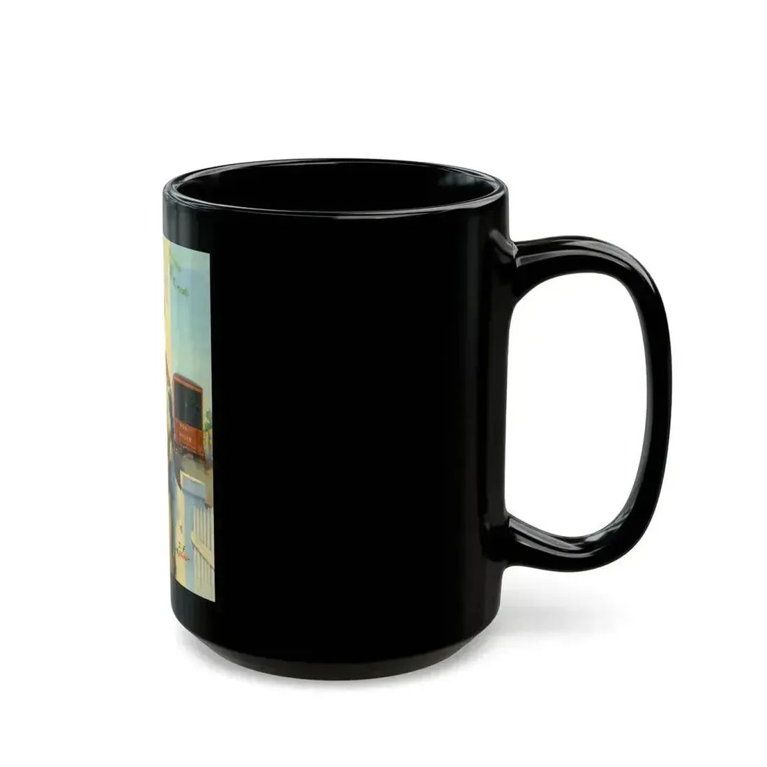 Boy and his Dog, This Week cover, September 6, 1936 - Black Coffee Mug - Go Mug Yourself