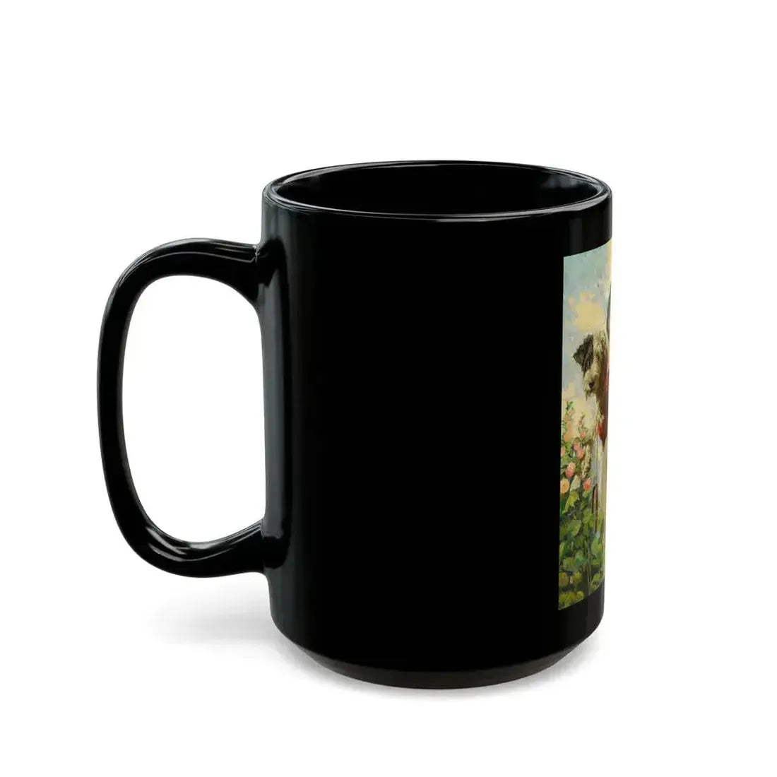 Boy and his Dog, This Week cover, September 6, 1936 - Black Coffee Mug - Go Mug Yourself