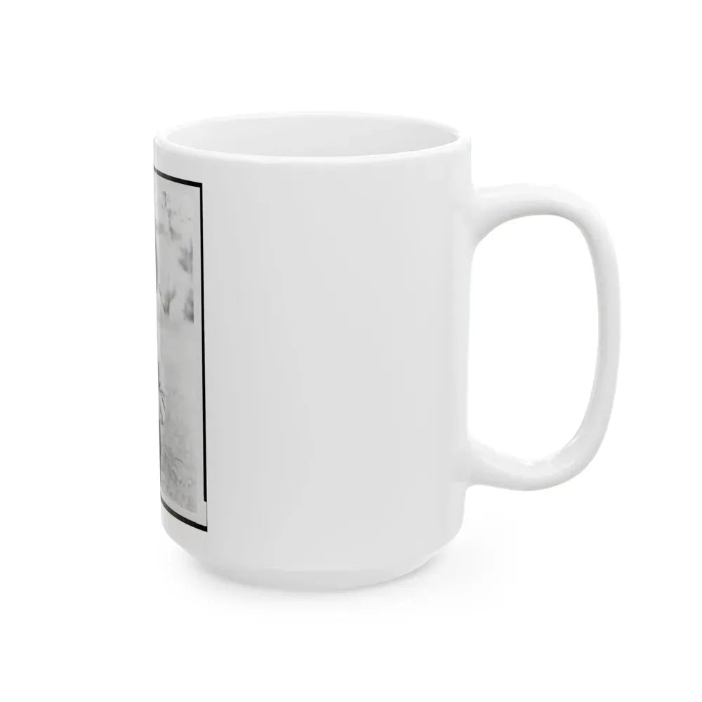 Boy Holding Union And Confederate Bullets, Perryville Battlefield, Perryville, Boyle County, Kentucky (U.S. Civil War) White Coffee Mug - Go Mug Yourself
