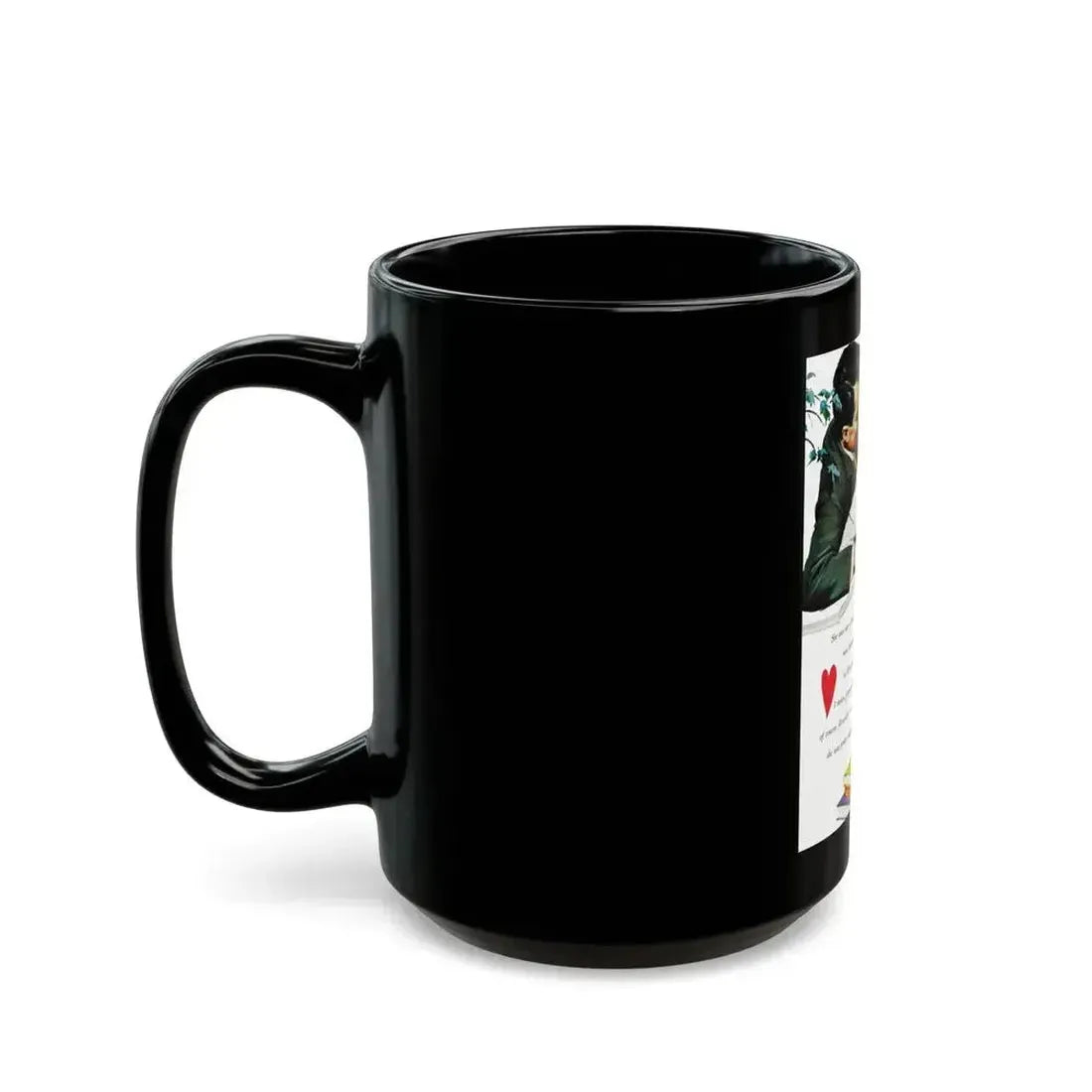 Boy, How I Love Elizabeth Barrett!, Good Housekeeping, September 1954 - Black Coffee Mug - Go Mug Yourself