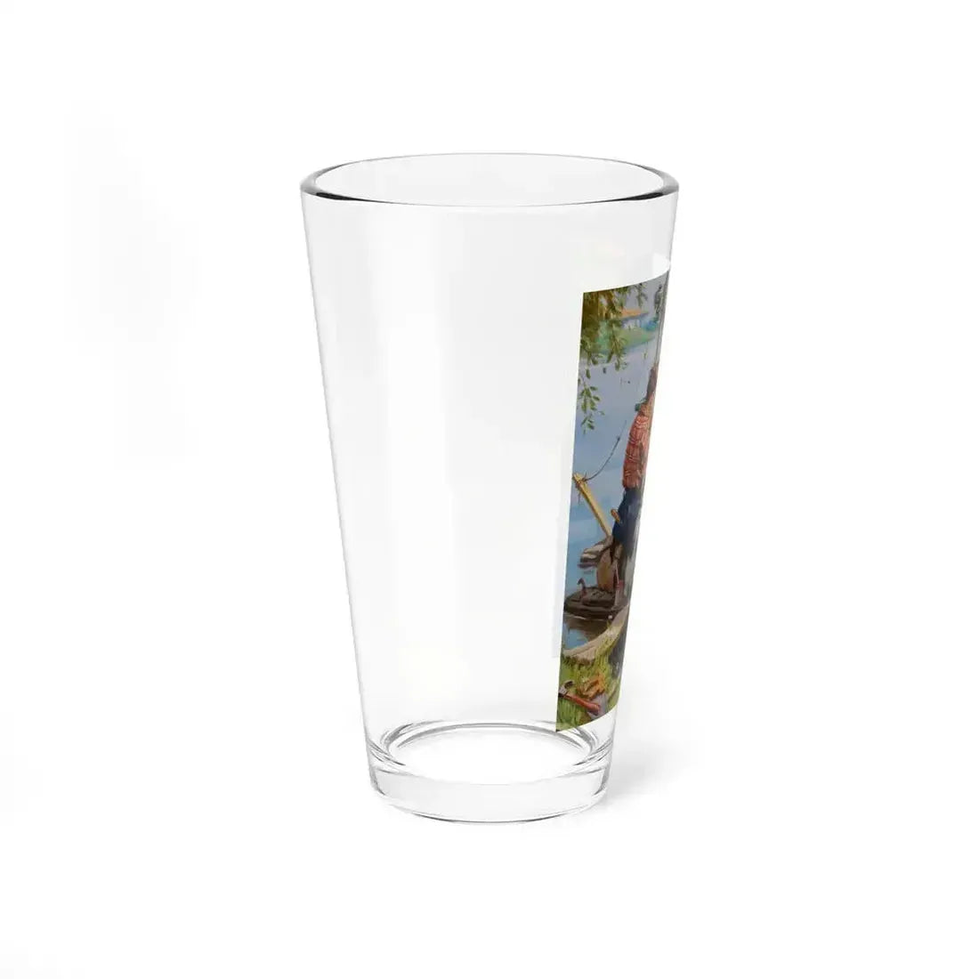Boys on a Boat (Magazine Illustration) Pint Glass 16oz - Go Mug Yourself