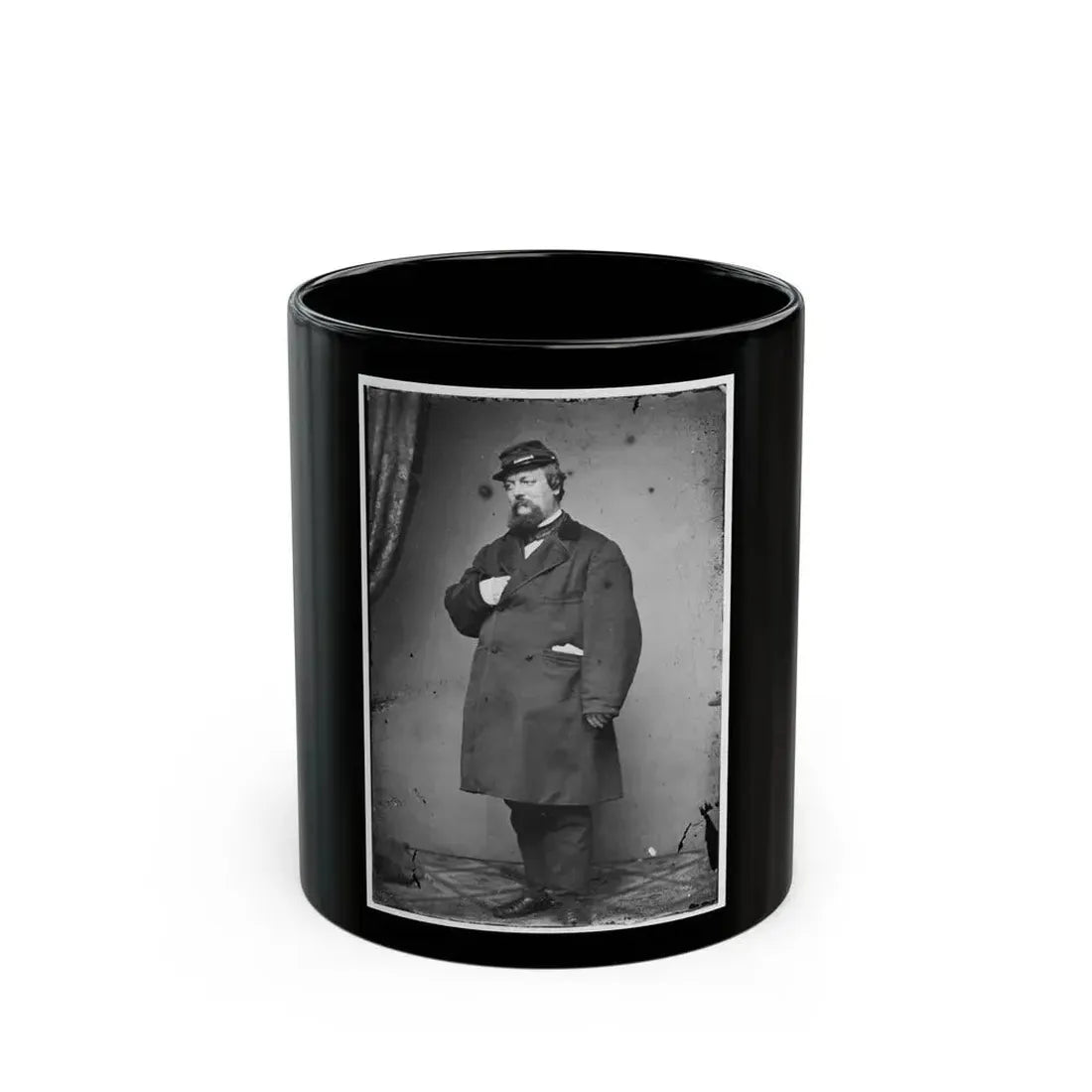B.P. Poore (U.S. Civil War) Black Coffee Mug 11oz - Go Mug Yourself