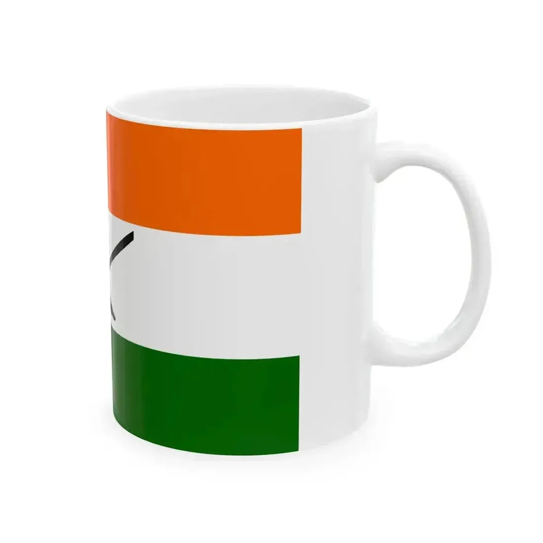 BPF-Flag (India) White Coffee Mug - Go Mug Yourself
