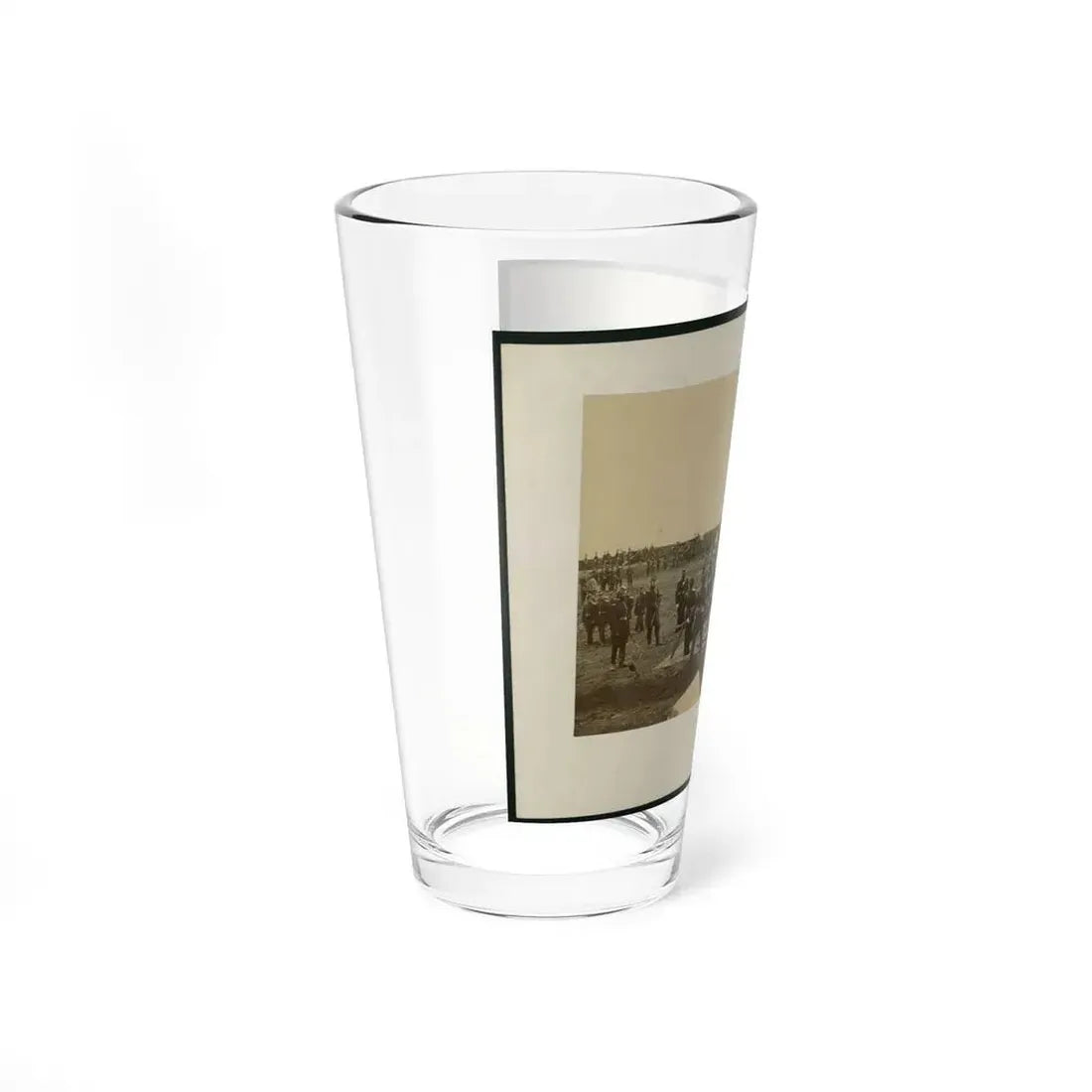 Brady's Incidents Of The War. (Fort Richardson Va.) Camp 1st. Conn Artilery Sic, Col. R.O. Tyler (U.S. Civil War) Pint Glass 16oz - Go Mug Yourself