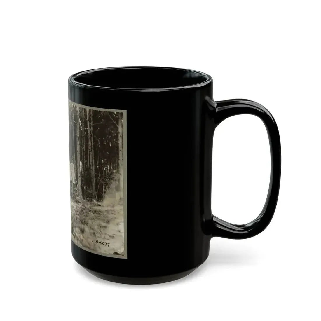 Brady's Photo Outfit In Front Of Petersburg, Va. 1864( ) (U.S. Civil War) Black Coffee Mug - Go Mug Yourself