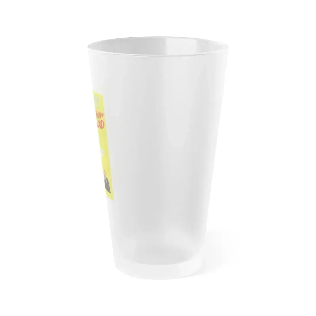 BRAIN OF BLOOD & VAMPIRE PEOPLE 1971 Movie Poster - Frosted Pint Glass 16oz - Go Mug Yourself