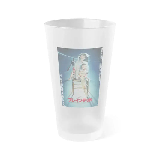 BRAINDEAD (ASIAN) 1992 Movie Poster - Frosted Pint Glass 16oz 16oz Frosted - Go Mug Yourself