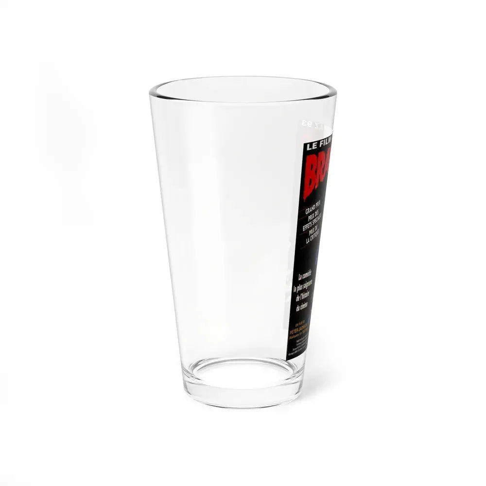 BRAINDEAD (DEAD ALIVE) - FRENCH 1992 Movie Poster - Pint Glass 16oz - Go Mug Yourself