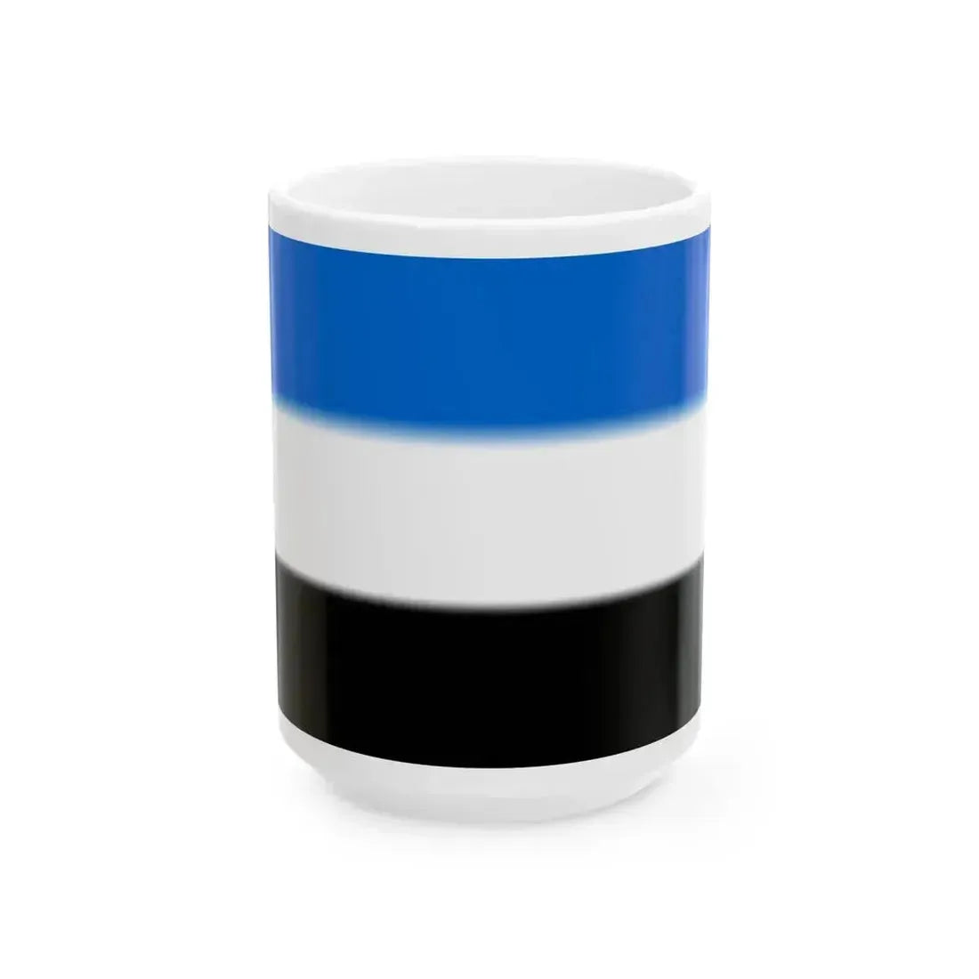 Braine-le-Comte flag proposal (Belgium) White Coffee Mug 15oz - Go Mug Yourself