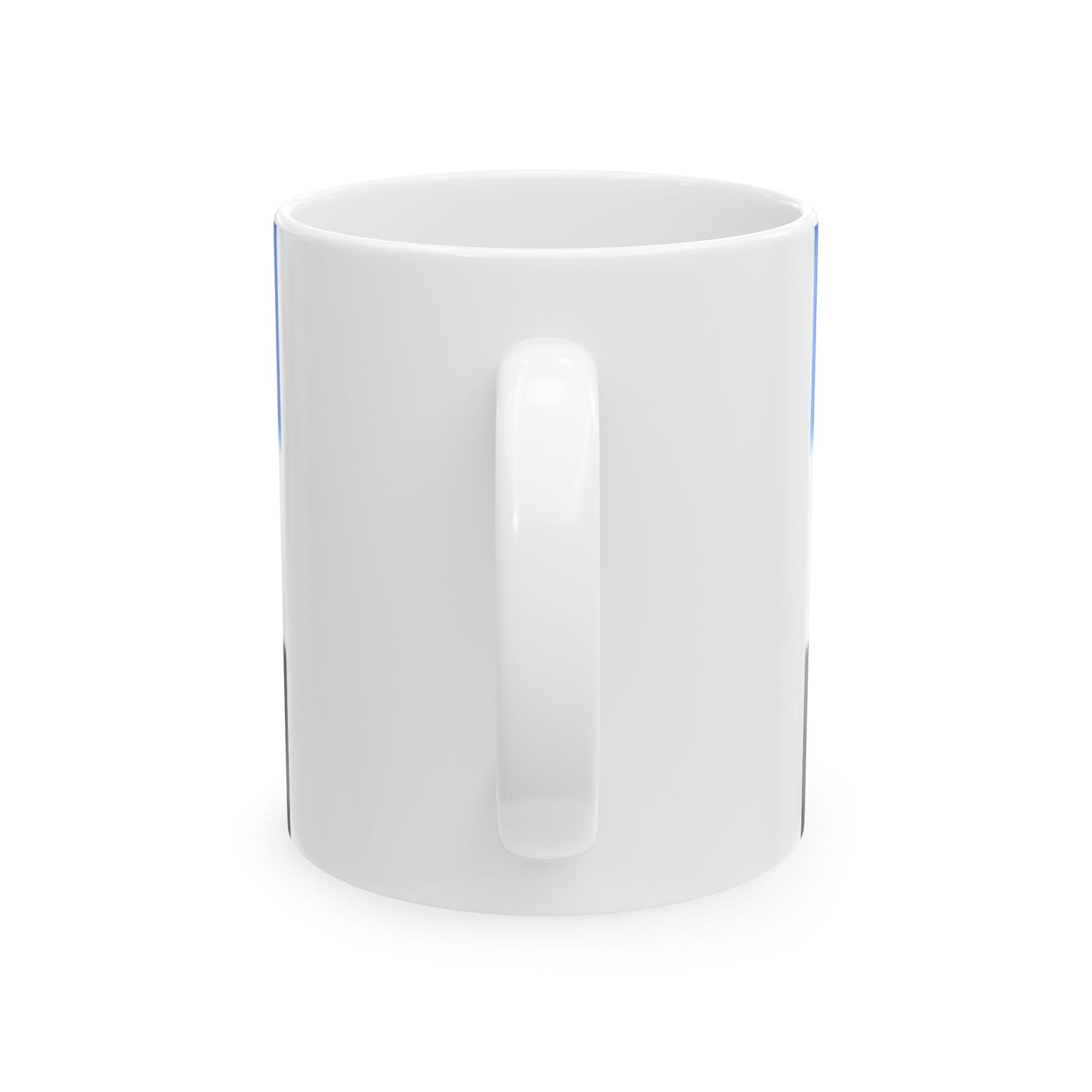 Braine-le-Comte flag proposal (Belgium) White Coffee Mug-Go Mug Yourself
