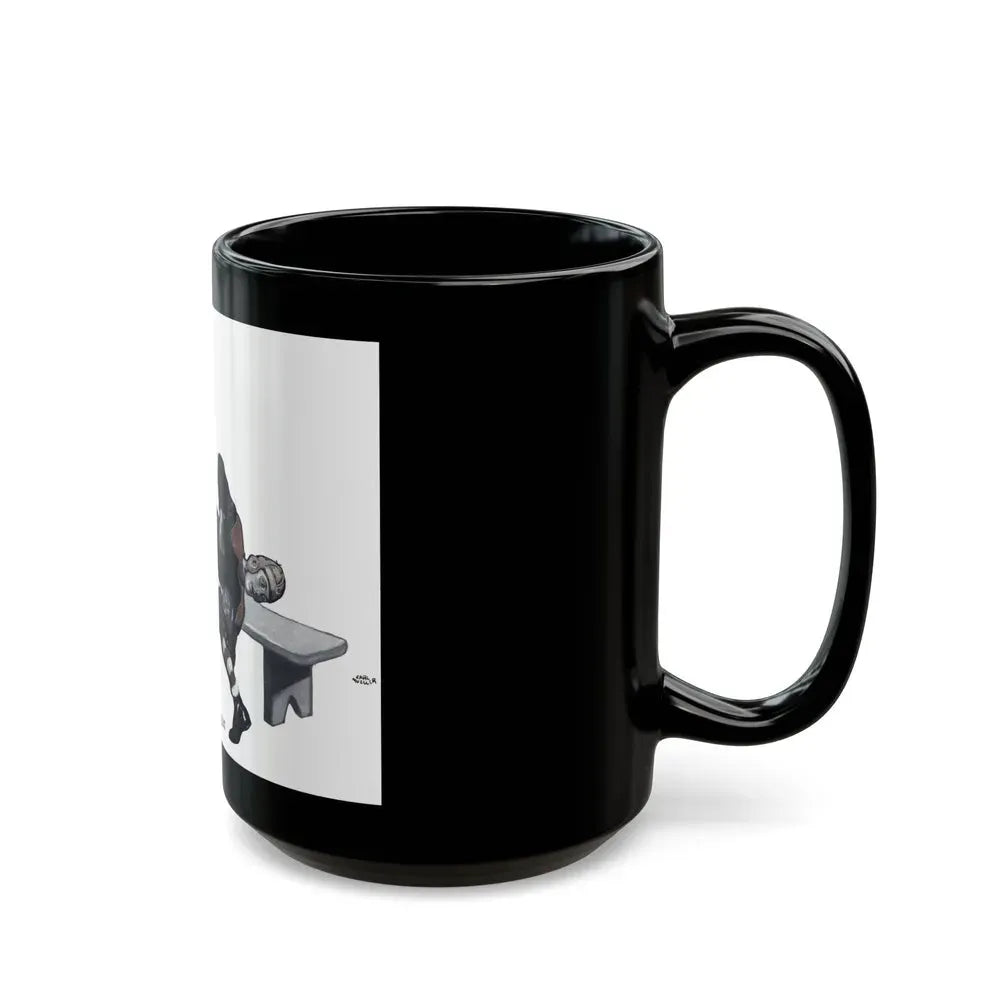 Brainstorm Play, Redbook, December 1934 - Black Coffee Mug - Go Mug Yourself