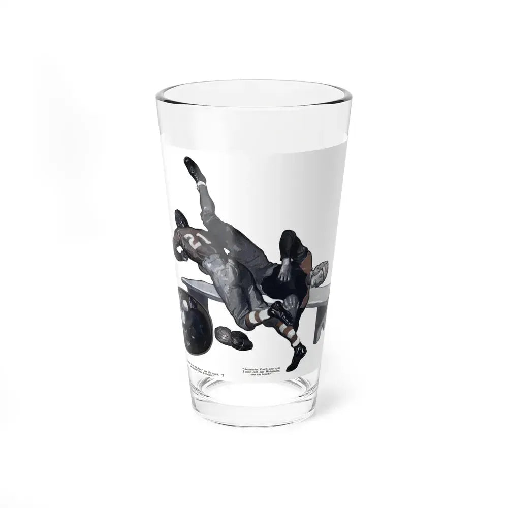 Brainstorm Play, Redbook, December 1934 (Magazine Illustration) Pint Glass 16oz 16oz - Go Mug Yourself