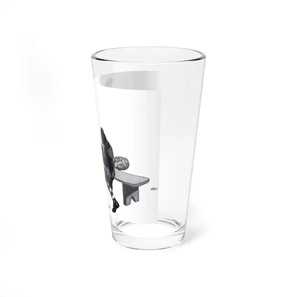 Brainstorm Play, Redbook, December 1934 (Magazine Illustration) Pint Glass 16oz - Go Mug Yourself
