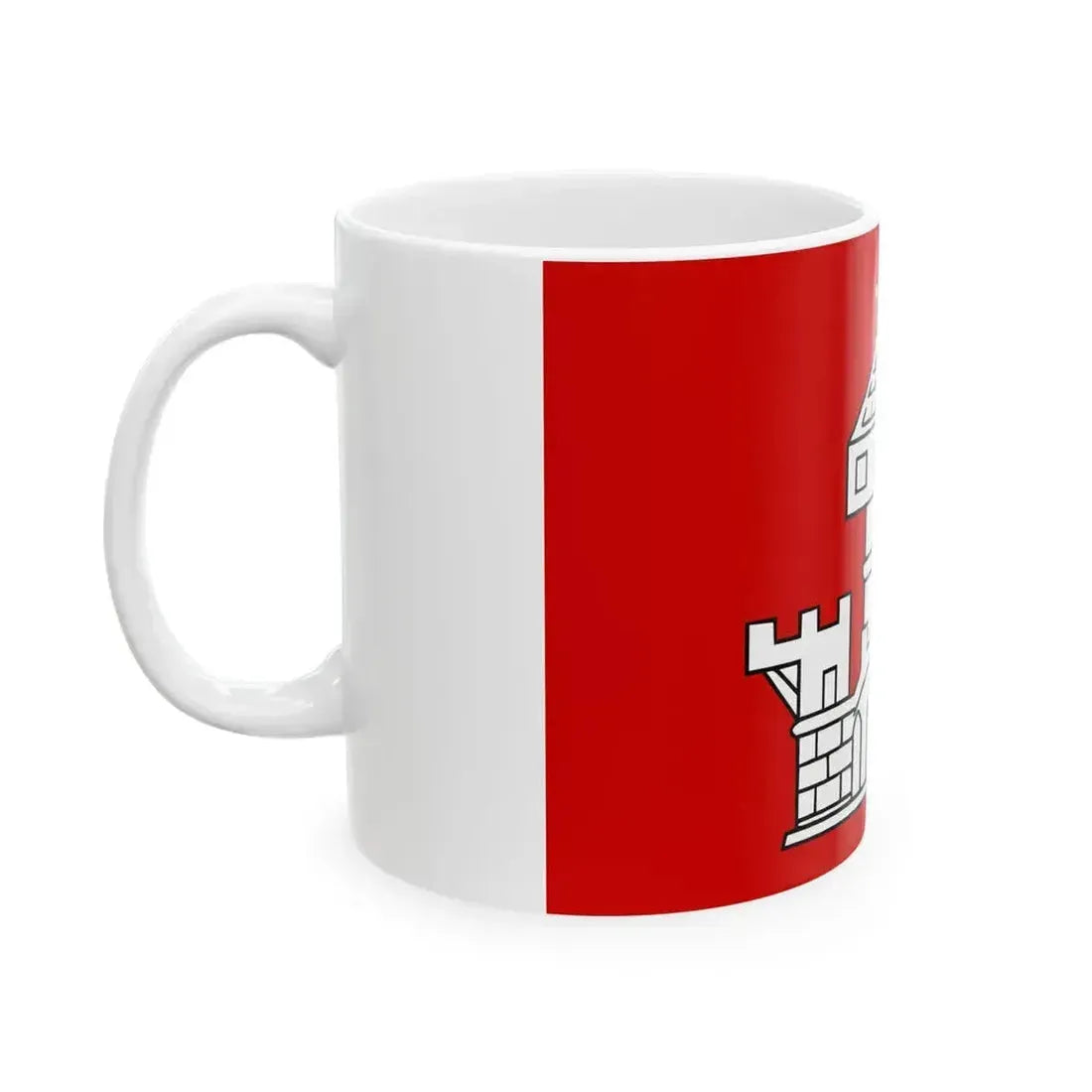 Braives vlag (Belgium) White Coffee Mug - Go Mug Yourself