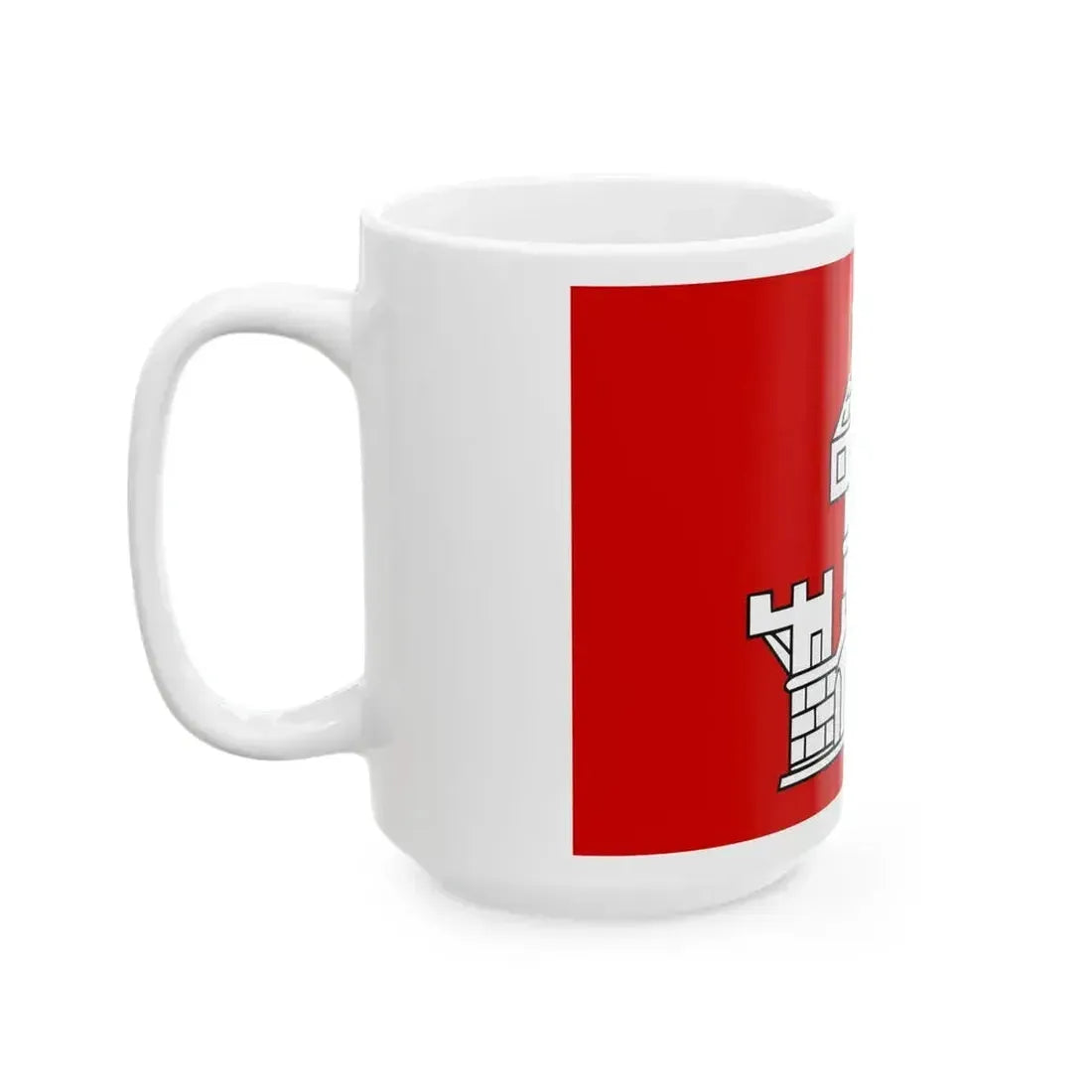 Braives vlag (Belgium) White Coffee Mug - Go Mug Yourself