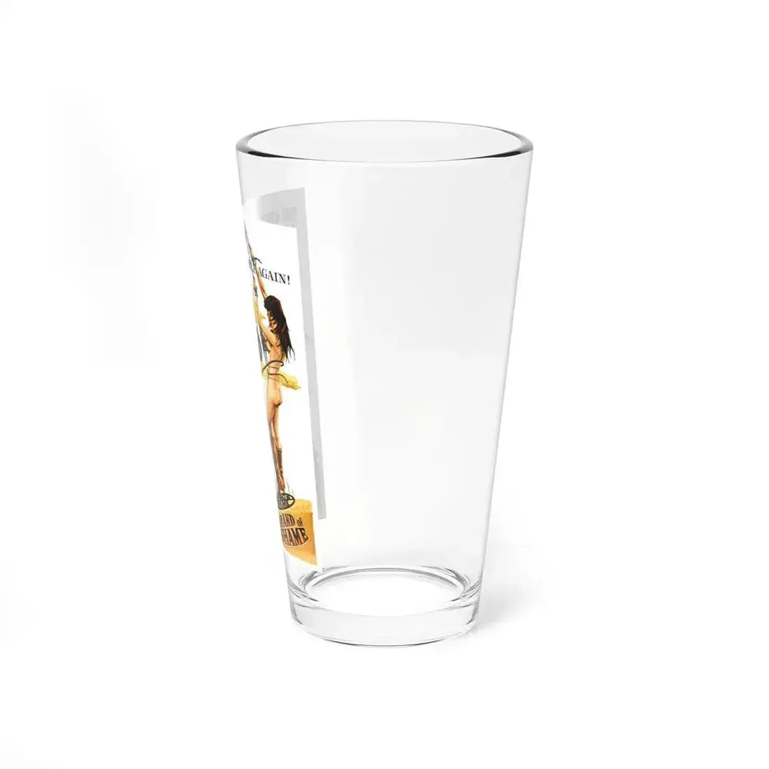 BRAND OF SHAME 1968 Movie Poster - Pint Glass 16oz - Go Mug Yourself